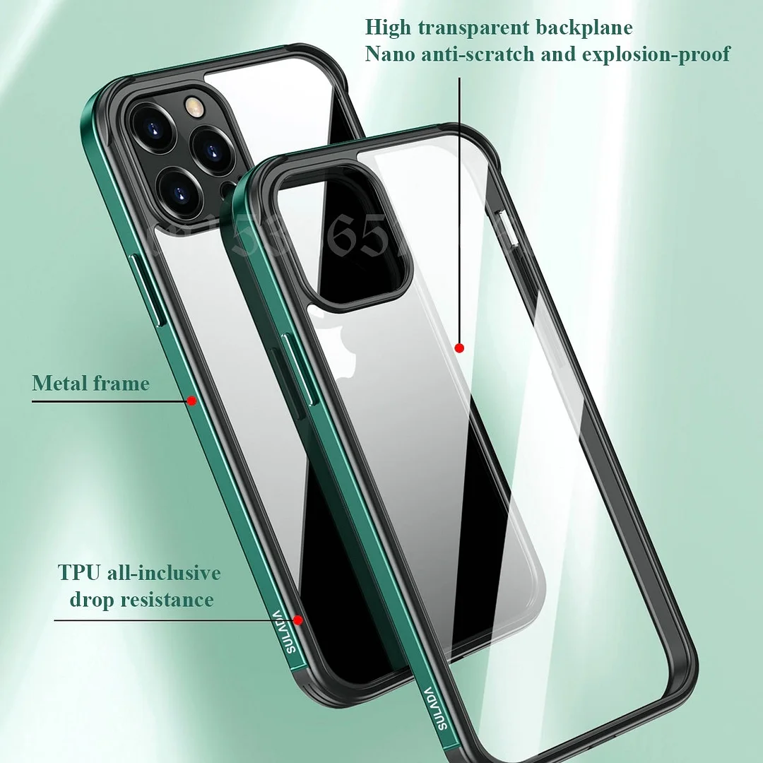 iPhone 13 Metal Frame Phone Case