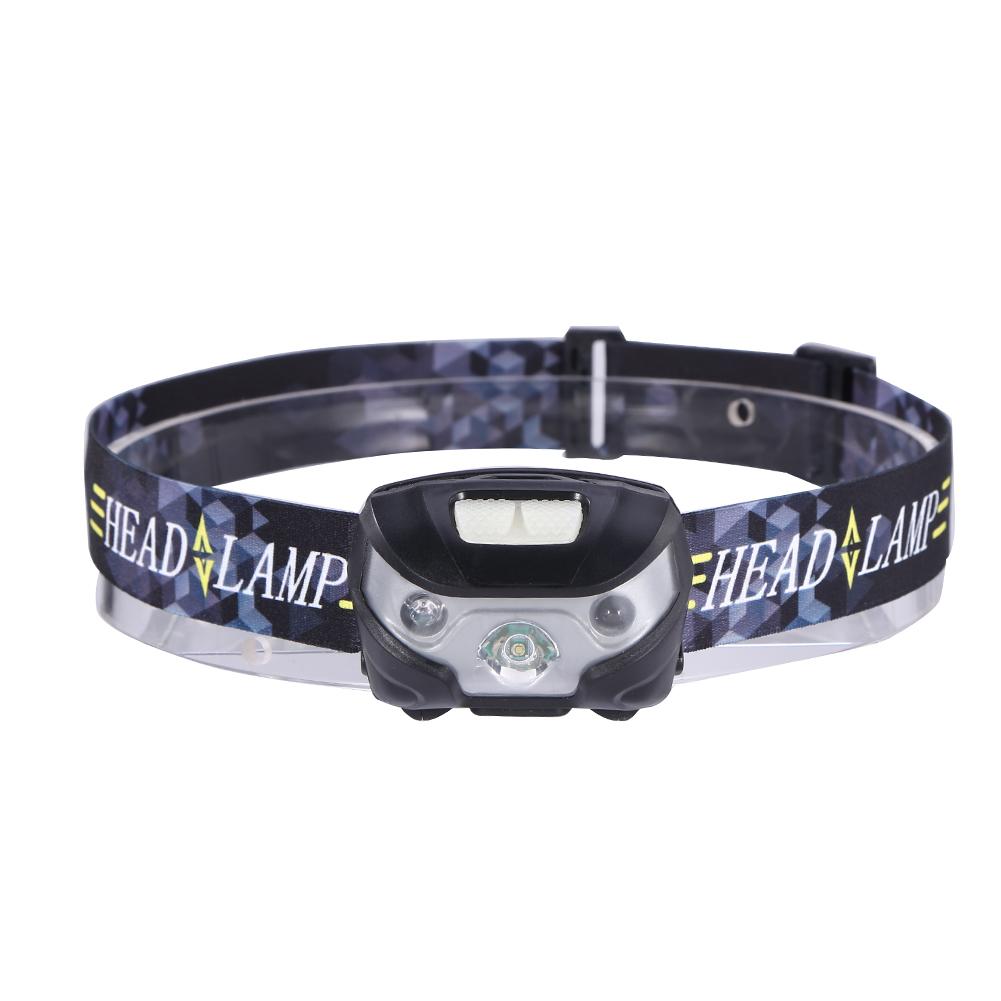 

Waterproof Head Q5 LED USB Body Motion Sensor Hiking Head-Head Lamp, Black, 501 Original