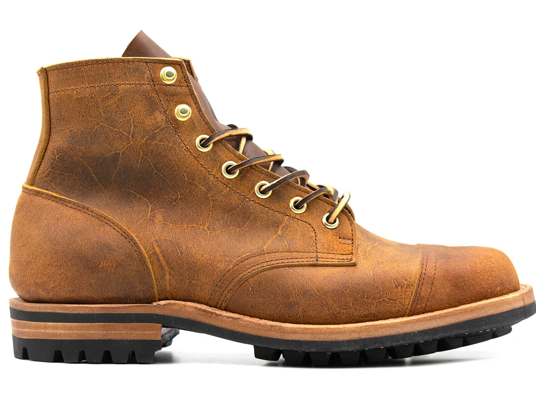Cow Split Leather Men Boots Comfortable Boots Men Footwear Rubber Ankle Boots Men's Shoes | EGEMISS