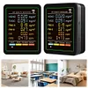6-in-1 Air Quality Meter Real-Time CO2 Tester HCHO Detector for Home Cars Plants