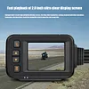 Motorcycle DVR HD 1080P Front Rear View Dash Cam IP65 Waterproof Parking Monitor