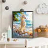 Diamond Painting -DIY Round Drill Pearl Seahorse