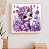 Purple Unicorn - Crystal Rhinestone Diamond Painting