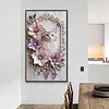Flower Cat-Partial Special Shaped Diamond Painting 40*70CM (Big Size)