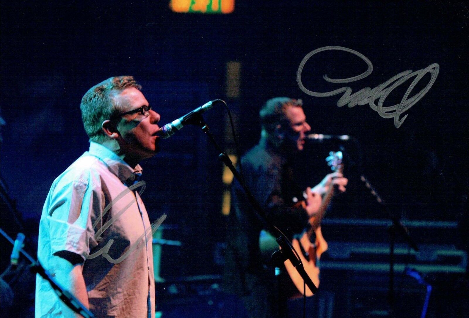 Charlie & Craig REID The Proclaimers SIGNED Autograph 12x8 Photo Poster painting 1 AFTAL COA