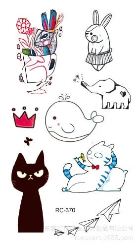 Water Transfer Sexy Tattoo Swallow Bird Tattoo Body Art Waterproof Temporary Fake Flash Tattoo for Man Woman Kid 10.5*6cm