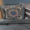Mandala-11CT Stamped Cross Stitch Pillowcase 45*45cm