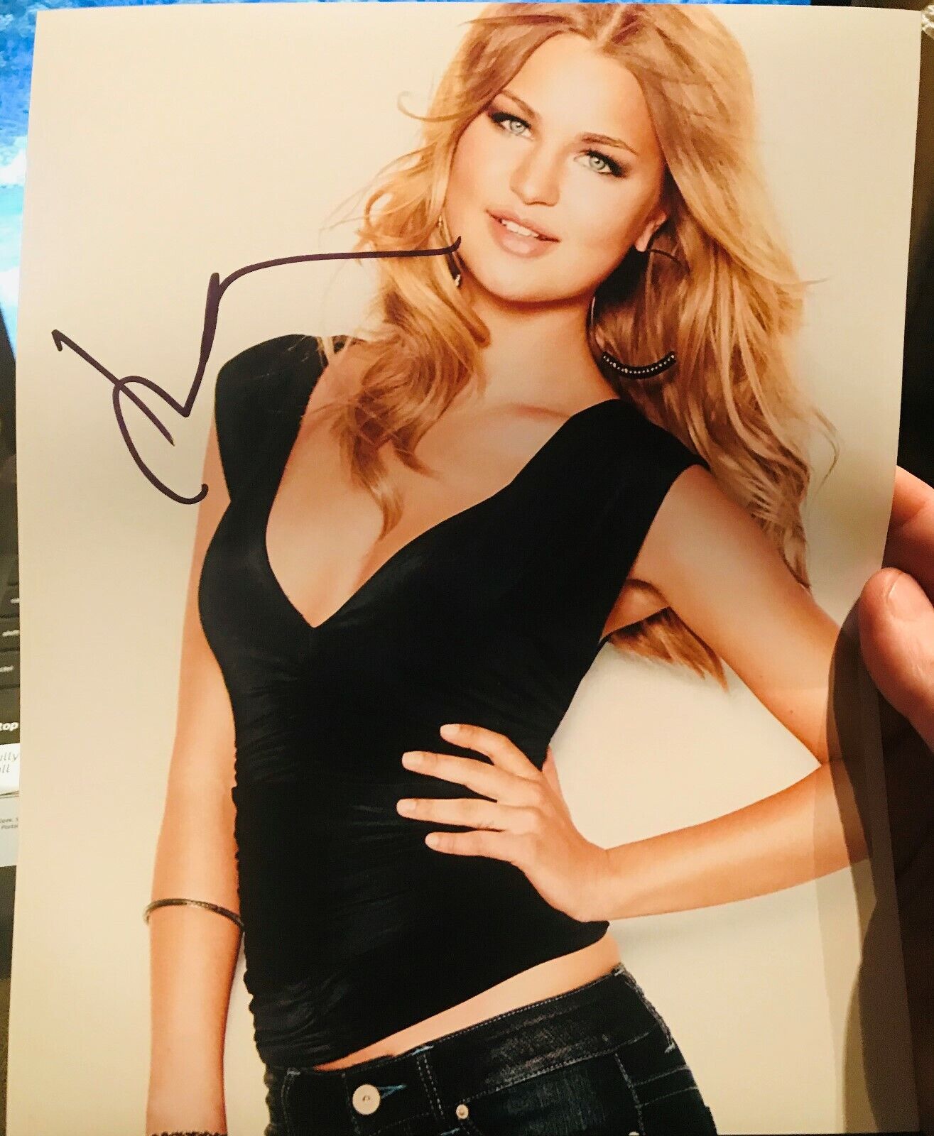 Jennifer Akerman model autographed Photo Poster painting signed 8X10 #4 sexy