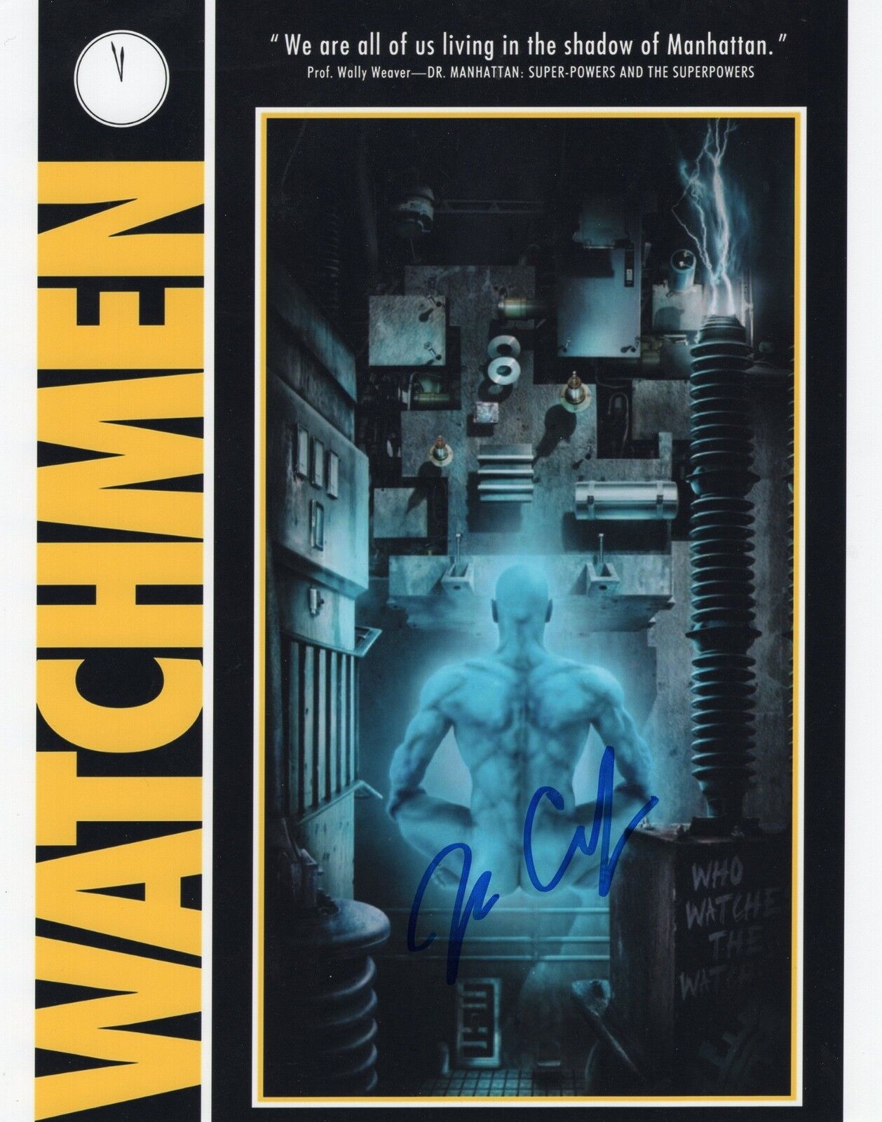 Billy Crudup Signed 8x10 Photo Poster painting w/COA Watchmen Dr. Manhattan Jon Osterman #3