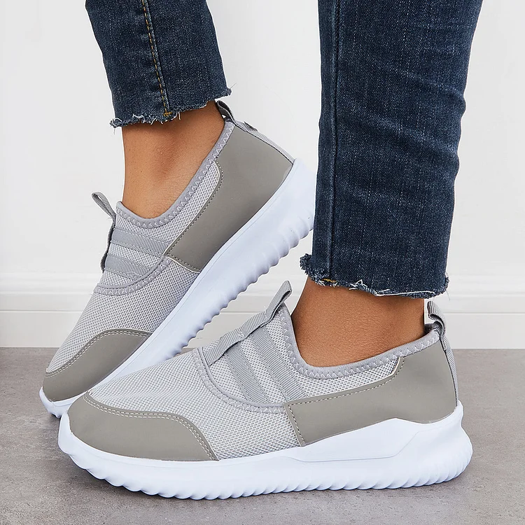 Lightweight Slip on Sneaker Mesh Knit Casual Walking Shoes