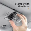 Universal Car Sun Visor Glasses Sunglasses Clip Eyewear Card Holder