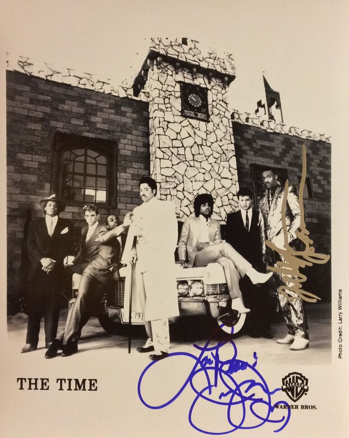 GFA Jellybean & Jesse Johnson * THE TIME * Signed 11x14 Photo Poster painting PROOF AD2 COA