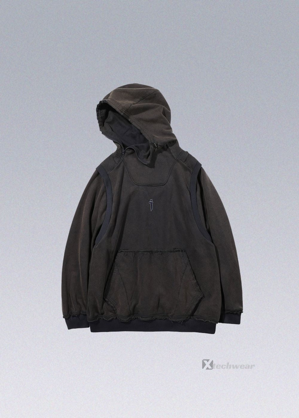 Battle Damaged Hoodies JIYE HEAVY INDUSTRY techwear-x