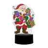 Diamond Painting Santa Claus LED Light Lamp