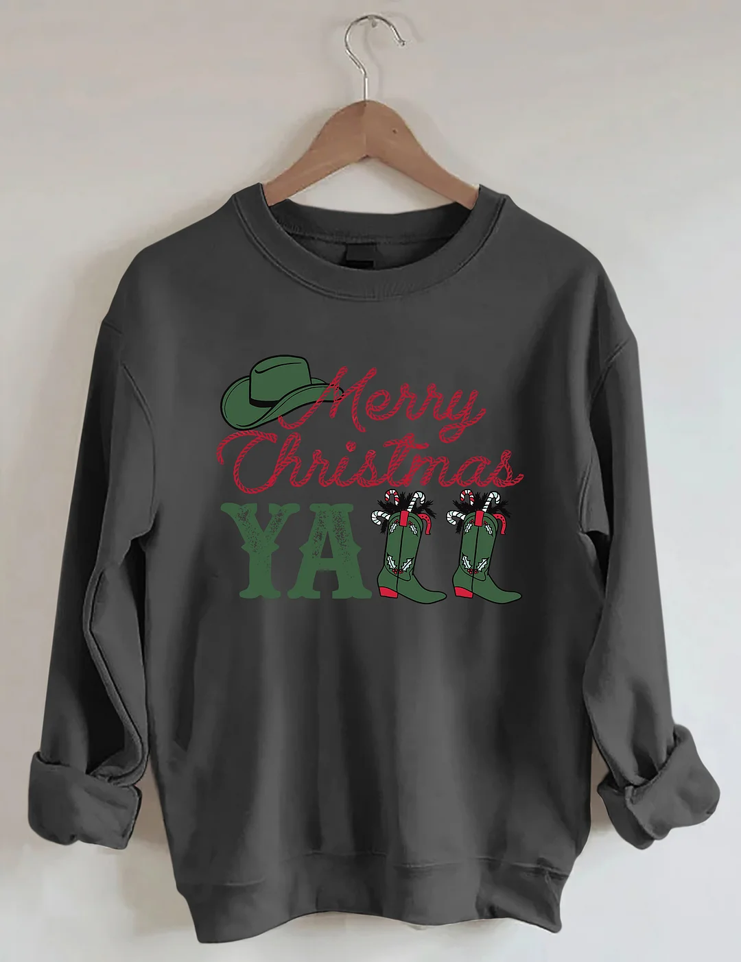 Cowboy Merry Christmas Sweatshirt