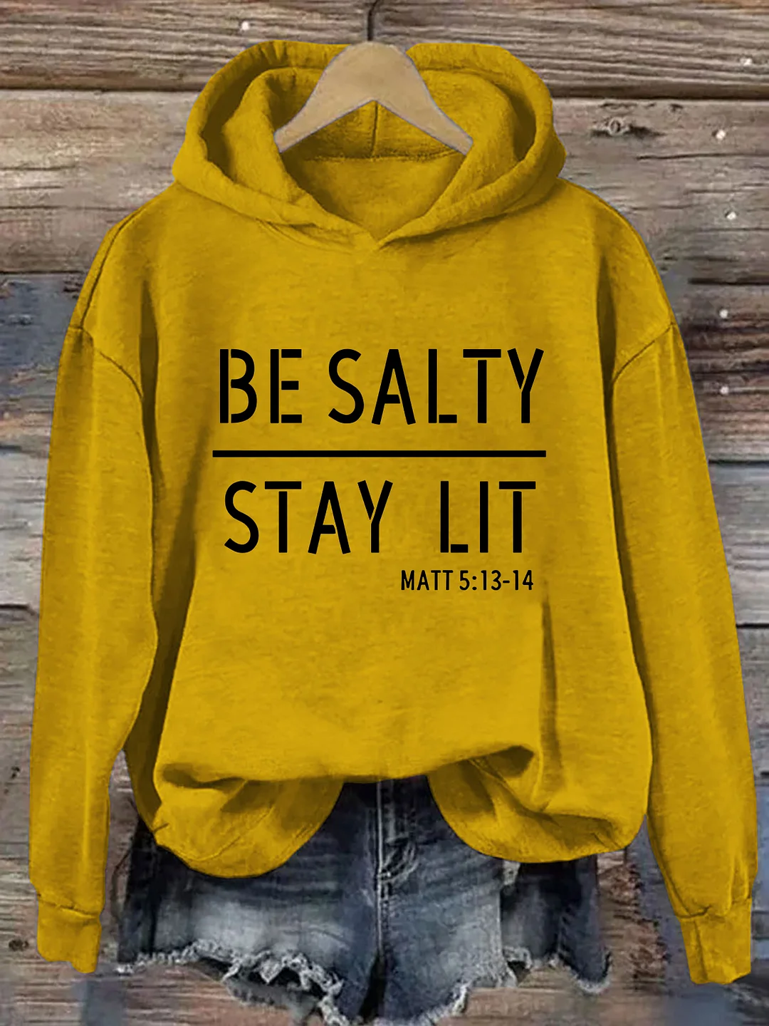 Be Salty Stay Lit Hoodie