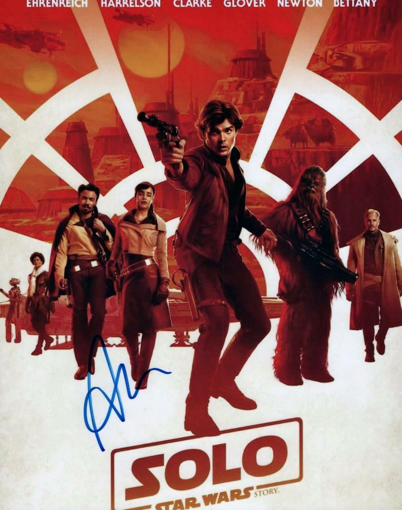 Alden Ehrenreich autographed 8x10 Photo Poster painting Really nice signed Photo Poster painting and COA