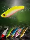 6Pcs Fishing Lure Vibration Artificial Hard Baits 7cm 16g Swimbait Fishing Bait