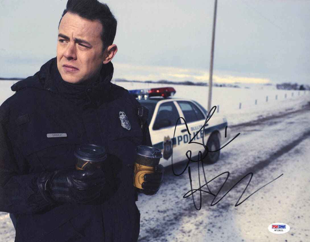 Colin Hanks SIGNED 11x14 Photo Poster painting Gus Grimly Fargo PSA/DNA AUTOGRAPHED