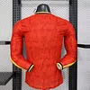 2026 Long Sleeves Player Version Belgium Home Football Shirt 1:1 Thai Quality
