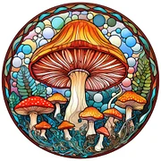 Mushroom Fairy 30*30cm full round drill diamond painting – Jules' Diamond  Art