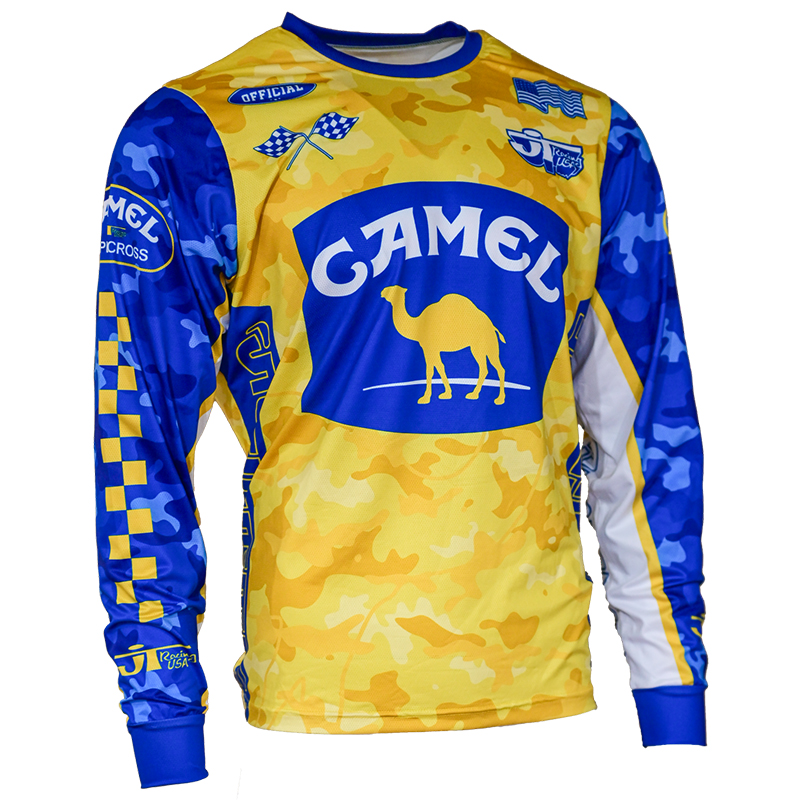 Men's 2025 New Yellow Long Sleeve Racing Suit T-Shirt / TECHWEAR CLUB / Techwear