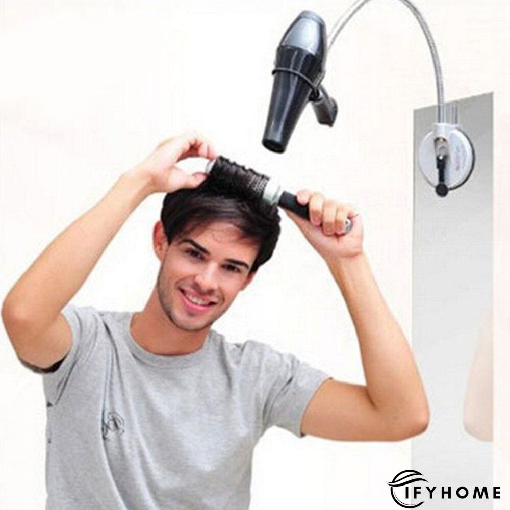 Lazy hair dryer suction cup bracket | IFYHOME