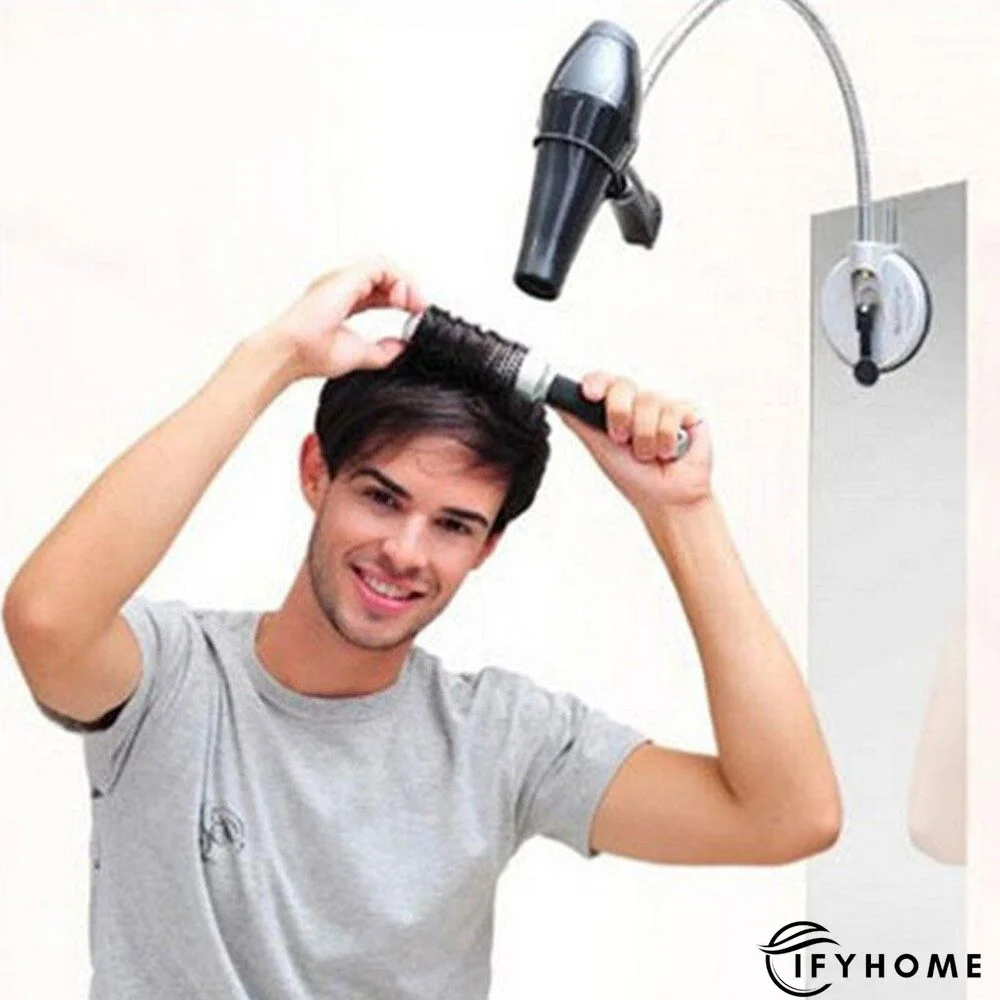 Lazy hair dryer suction cup bracket | IFYHOME