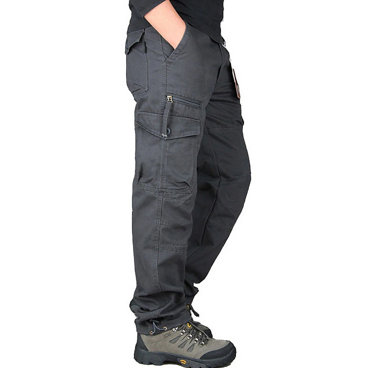 Men's Cargo Pants Hiking Pants Pocket Plain Comfort Breathable