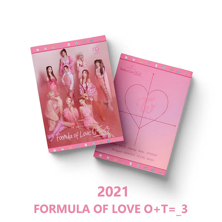 TWICE Formula of Love O+T=3 Photo Album