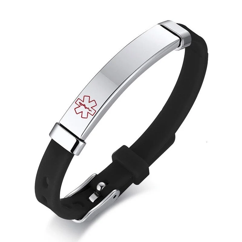 Personalized Emergency ID Bracelets for Kids with Medical Logo