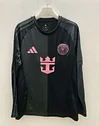 2025/2026 Long Sleeve Inter Miami Away Soccer Jersey 1:1 Thai Quality