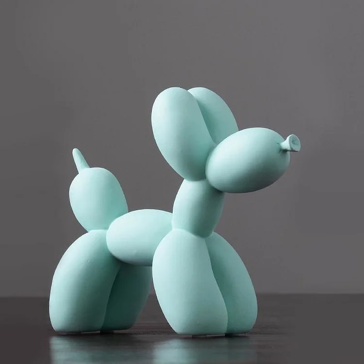 Balloon Dog Sculpture in Pastel