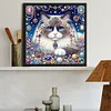 Diamond Painting-DIY Full Round Drill Cat