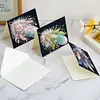 6Pcs plume-bricolage carte de voeux