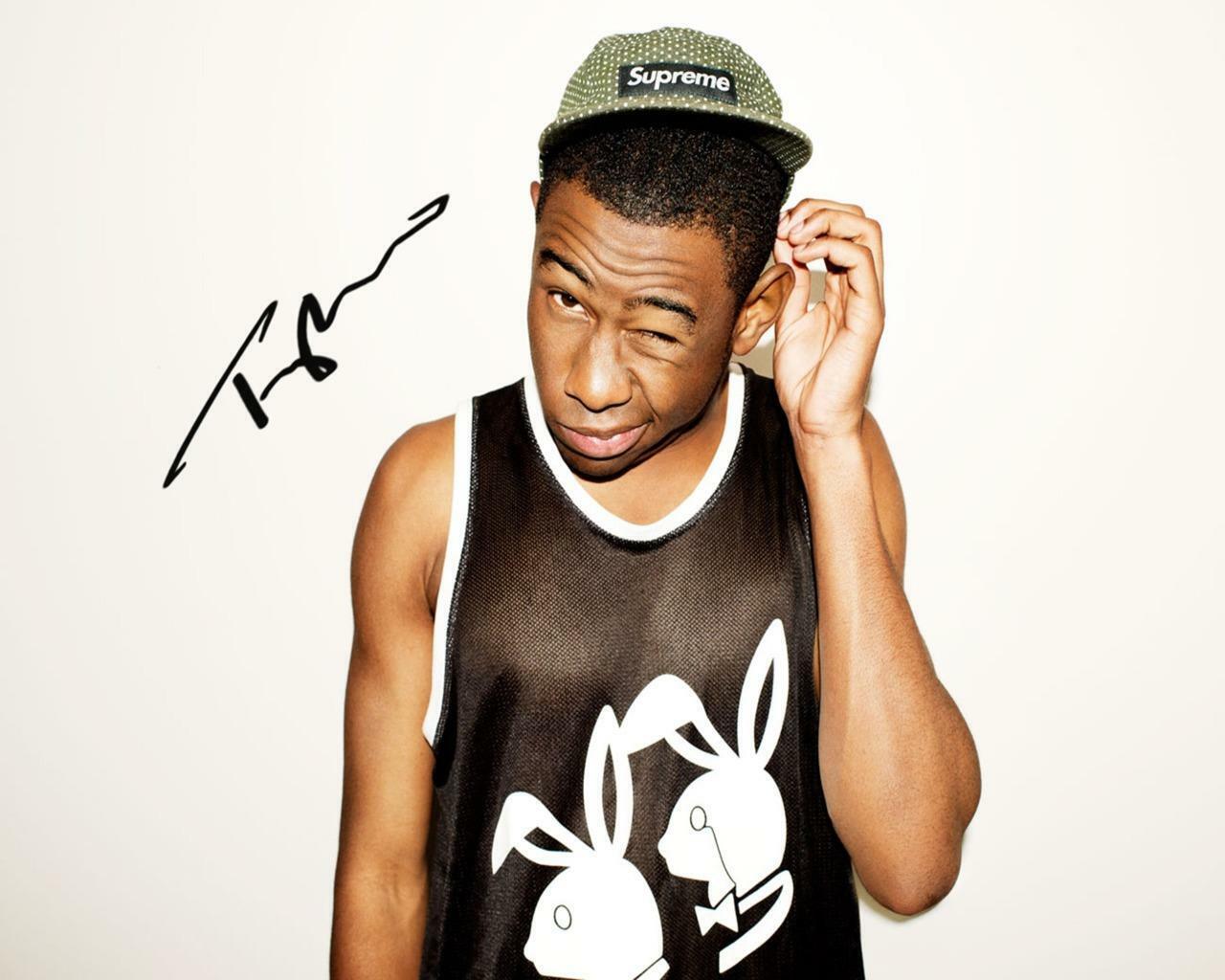 Tyler The Creator SIGNED AUTOGRAPHED 10 X 8