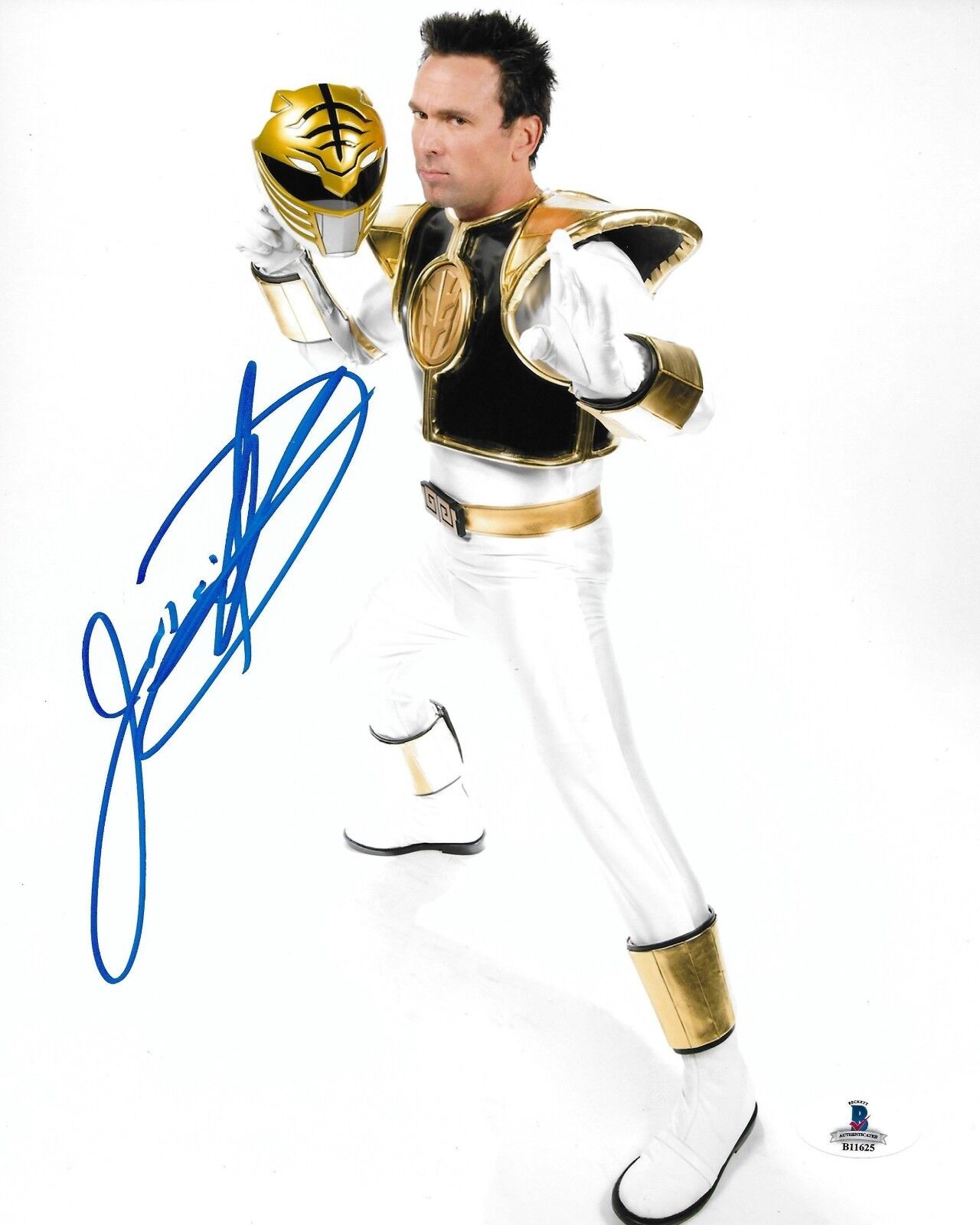 Jason David Frank Signed 8x10 Photo Poster painting BAS Beckett COA Mighty Morphin Power Rangers