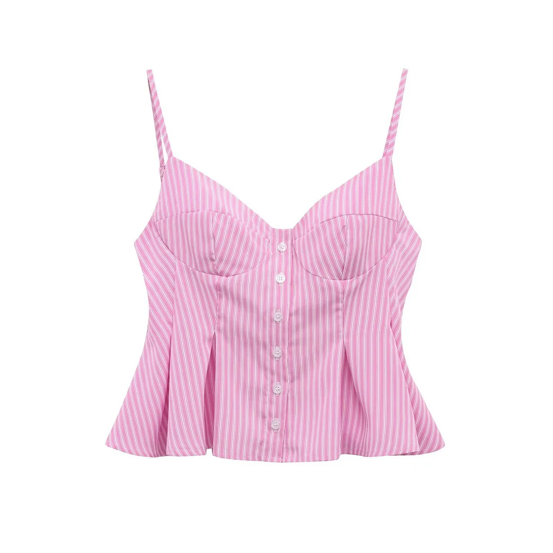 Nigikala Nigikala Women's Clothing 2025 Spring And Summer New Fashion Small Folding Silk Slings K41382