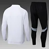 Joyfball 2025/2026 Inter Miami Half-Pull Training Suit White Football Shirt 1:1 Thai Quality