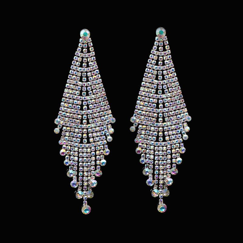 Crystal Tassel Drop Earrings | Oxredo Shop Ramadan Sale
