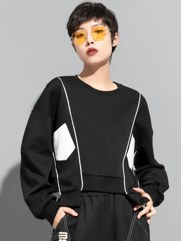 Original Chiffon Split-Joint Batwing Sleeves T-Shirts Tops main image 1