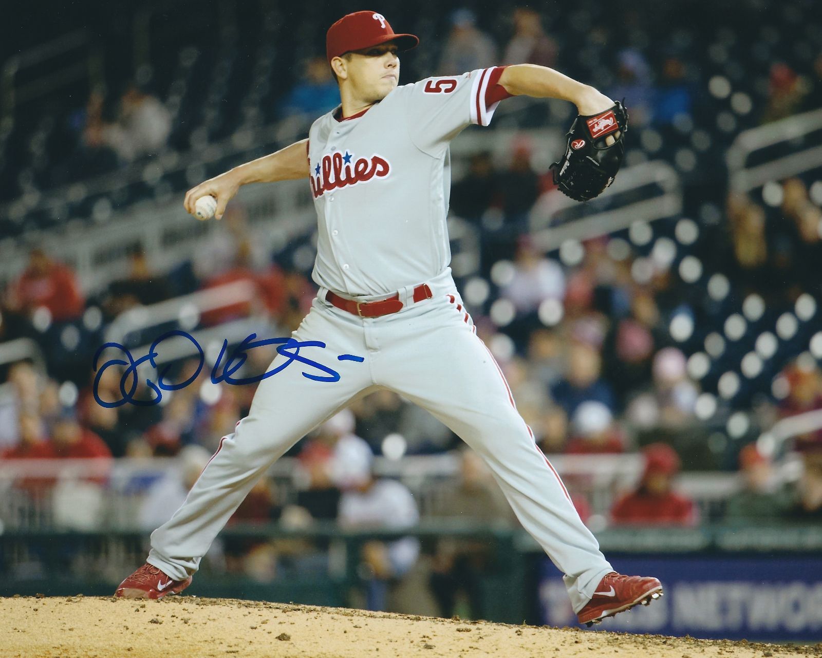 Autographed 8x10 JEREMY HELLICKSON Philadelphia Phillies Photo Poster painting - COA