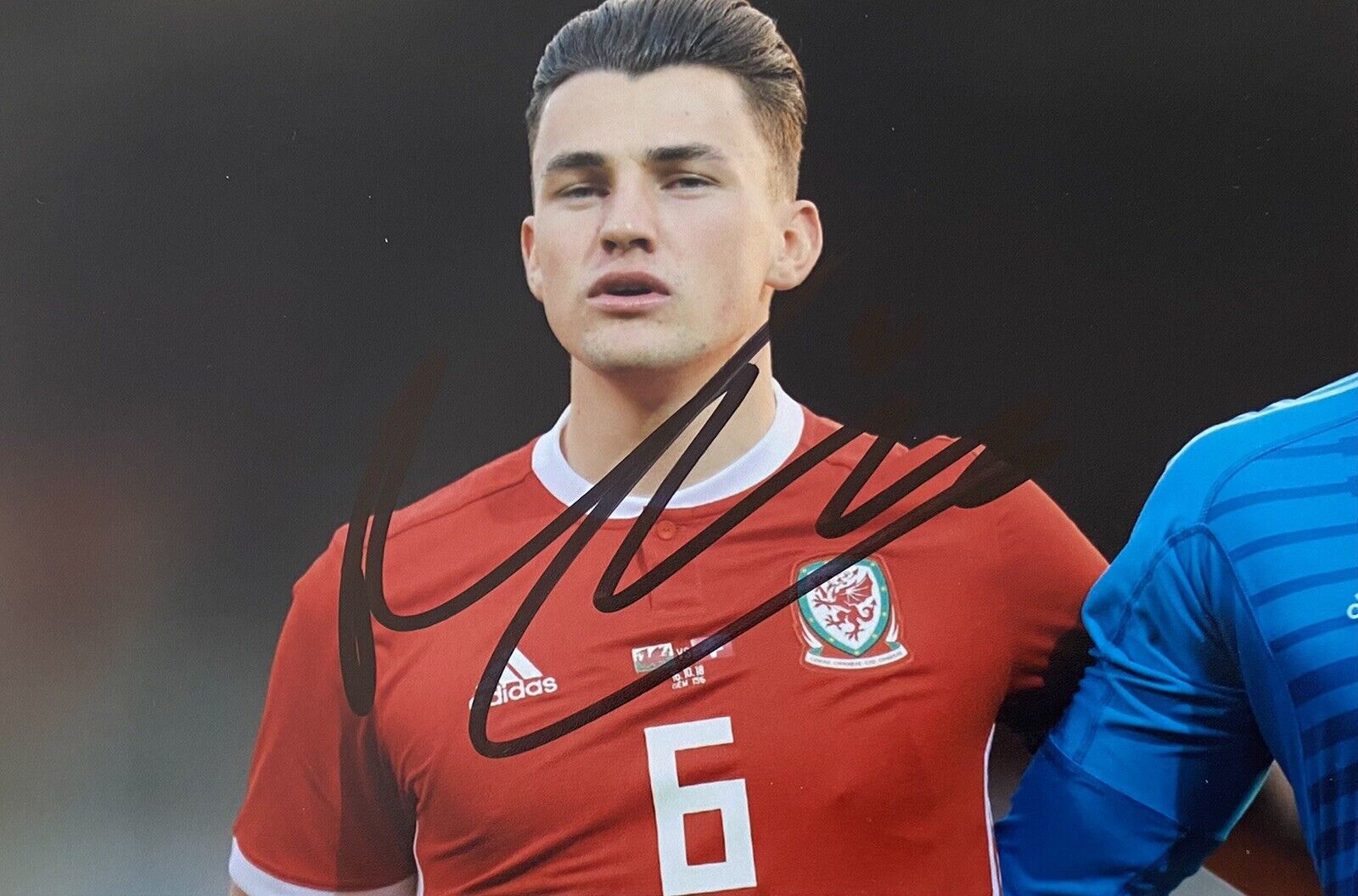 Regan Poole Genuine Hand Signed Wales 6X4 Photo Poster painting
