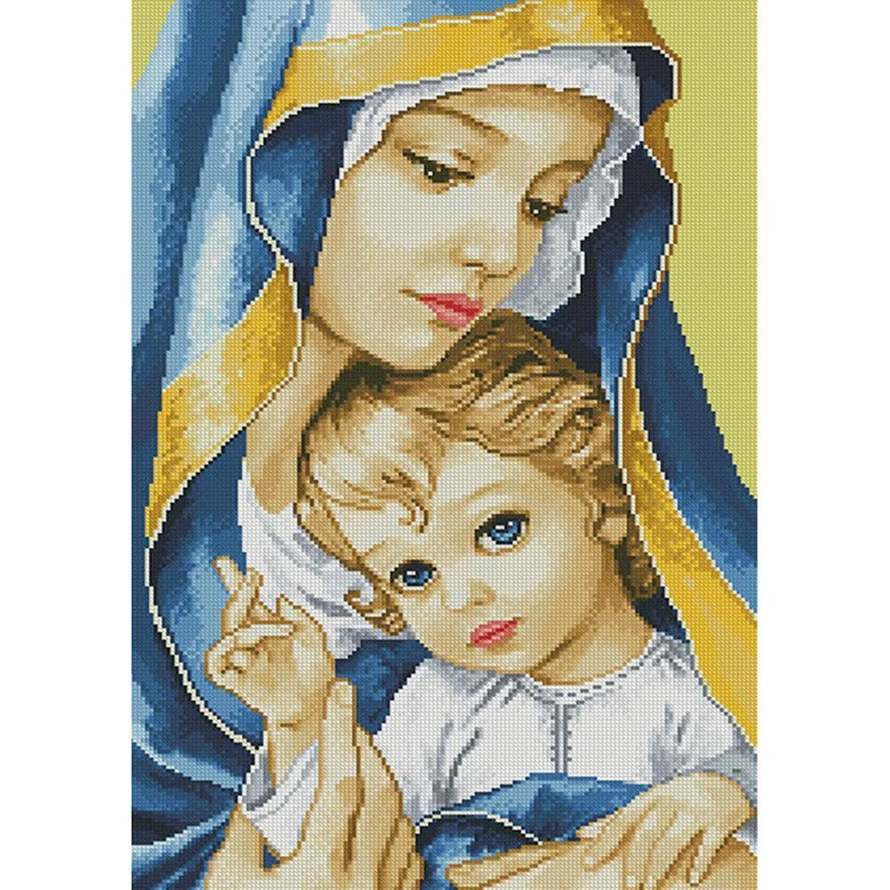 Full Round Diamond Painting - Mother Love(30*40cm)