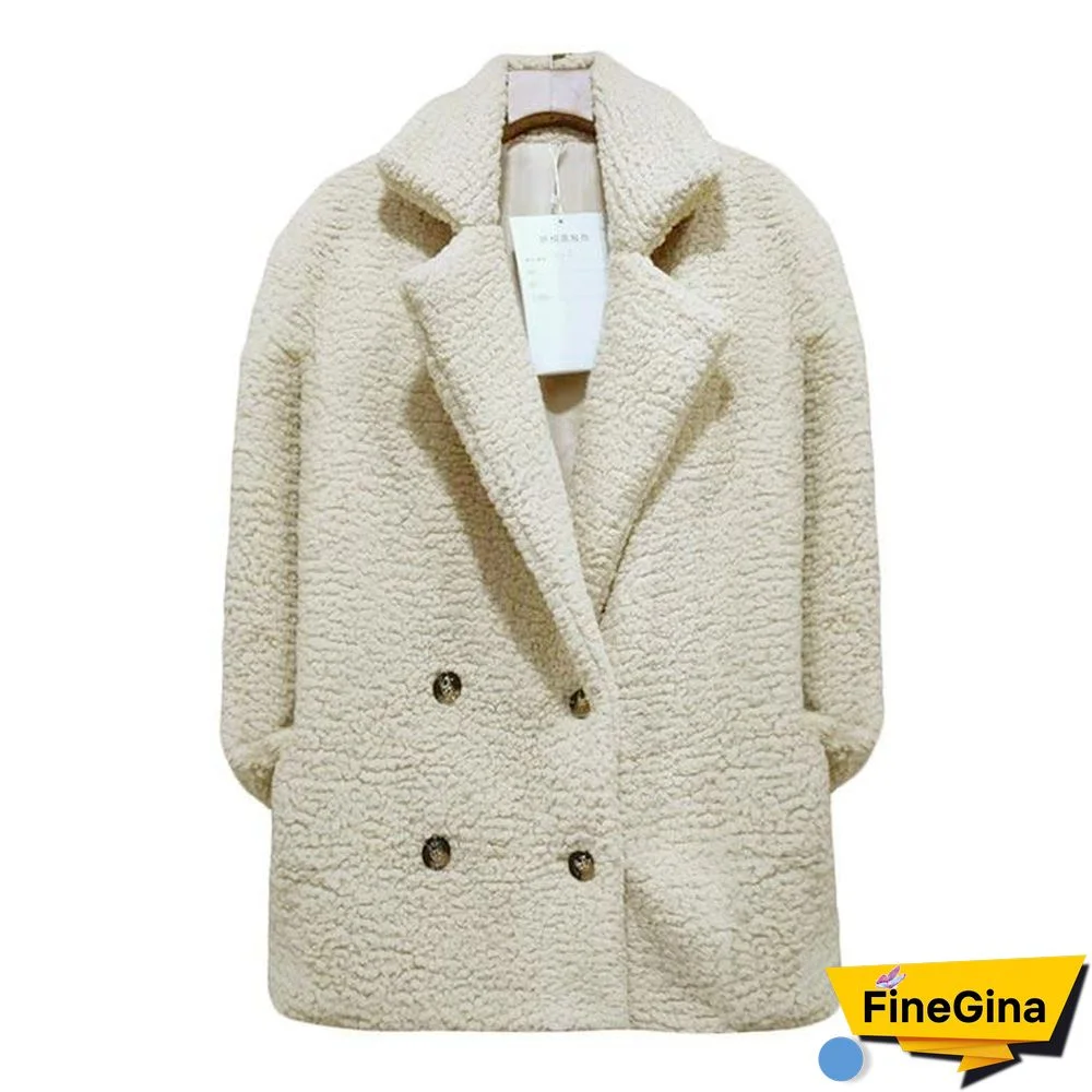 Women jacket Fur Coat Winter Fleece Jacket Women Coat Female Jacket Plus Size Hooded Teddy Coat