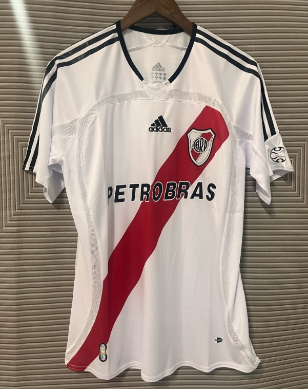 2006-2007 Retro River Plate Home Football Shirt 1:1 Thai Quality