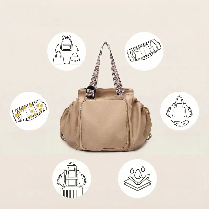 Convertible Travel Tote Detail