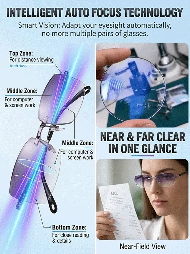Smart Zoom Reading Glasses view 4