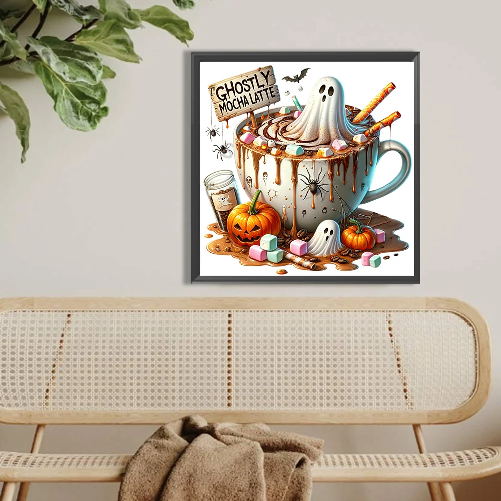 Diamond Painting - Full Round Drill - Halloween Dessert(Canvas|40*40cm)