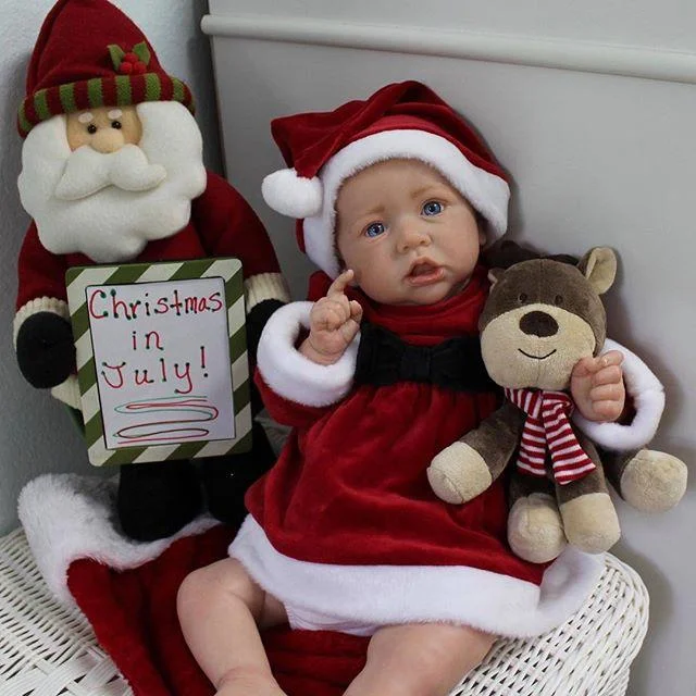  12'' Realistic Adeline Reborn Baby Doll Girl - RSDP-Rebornbabypuppen-Rebornbabypuppen.de